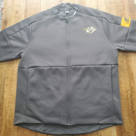 Adidas Game Mode Nashville Predators Full-Zip Bomb - Picture 3 of 8